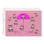 Baby shower invitation Expecting a baby pregnant