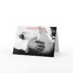 Baby shower invitation Expecting a baby SPANISH Greeting Cards