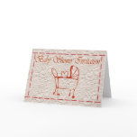 Baby Shower Invitation Expecting baby pram cards