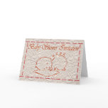 Baby Shower Invitation Expecting baby sleeping cards