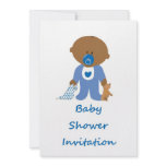 Baby Shower Invitation for African american baby