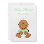 Baby Shower Invitation for African american baby