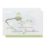 Baby Shower Invitation - Neutral Baby Bird