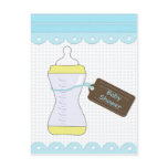 Baby shower Invitation postcards