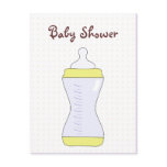 Baby shower Invitation postcards