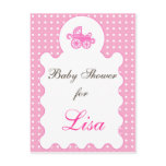 Baby shower Invitation postcards