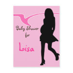 Baby shower Invitation postcards