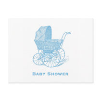 Baby Shower Invitation Postcard