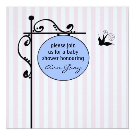 Baby Shower Invitation Template