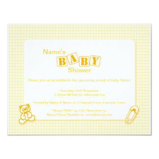 Baby Shower Invitation – Unisex