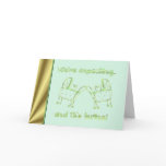 Baby shower invitation We are expecting twins cards