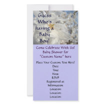 Baby Shower Invitations Guess who's Having a Boy!