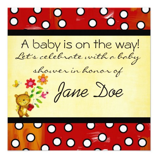 Baby Shower Invite