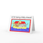 Baby Shower Invite Invitation Noah's Art Card