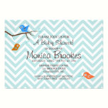 Baby Shower Invite | Little Birdie |chevboy invitations