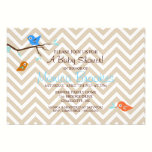 Baby Shower Invite | Little Birdie |chevgrboy invitations