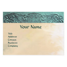 BABY SHOWER MONOGRAM pink pearl paper Business Cards