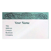 BABY SHOWER MONOGRAM White pearl paper Business Card Template