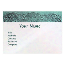 BABY SHOWER MONOGRAM White pearl paper Business Card Template