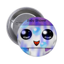 Baby Shower Pinback Button