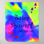 "Baby Shower" Poster - Customisable posters