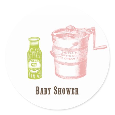 Baby Shower Stickers by ericar70