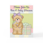 Baby Shower Teddy Bear with Gift
