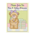 Baby Shower Teddy Bear with Gift