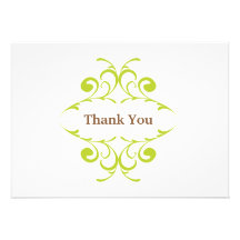 Baby Shower Thank You Card Custom Announcements