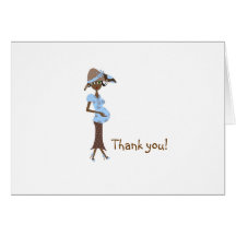 Baby Shower Thank You -Chic Mum Card