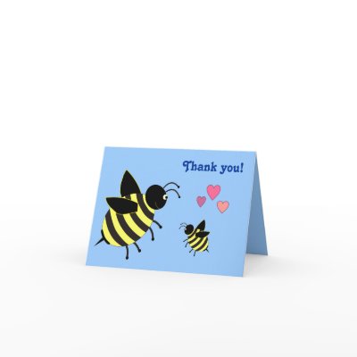 Baby Shower Thank You Note Cards by dlgray