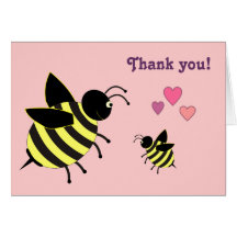 Baby Shower Thank You Note Cards