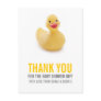 Baby Shower Thank You Postcard