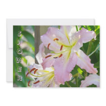 Baby Shower to Honour Mum's Name custom Lilies
