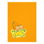 Baby shower (twins) personalized invite