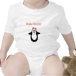 baby sister penguin tees
