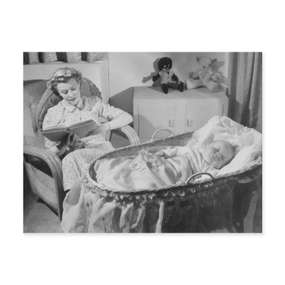 Baby Sleeps Postcard by kijjo7