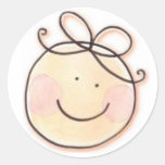 Baby Smiley Face Sticker