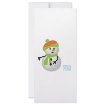Baby Snowman Rack Cards