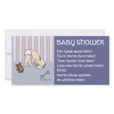 Baby Somersault Baby Shower by CookieCrumblers