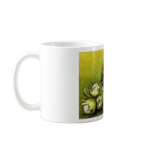 Baby squirrel and hazelnuts coffee mugs