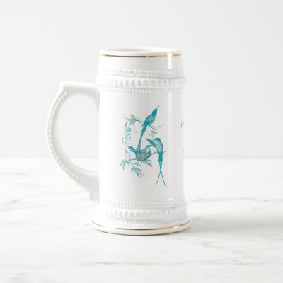 Baby Stein with Important Birth Stats Mugs by samack