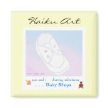 Baby Steps Haiku Art Magnet
