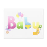 Baby Stuff Baby Shower Invitations