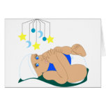 Baby Sucking Toe Card