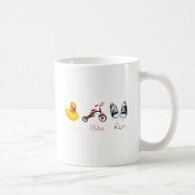 Baby Swim Bike Run Mug