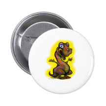 Baby T-Rex Pinback Buttons