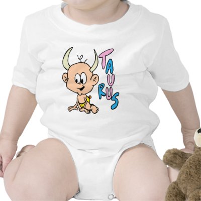 Baby Taurus Tee Shirts by Jojodesign