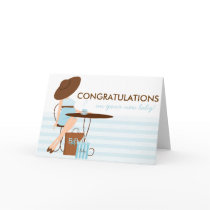 Baby Tea Greeting Card