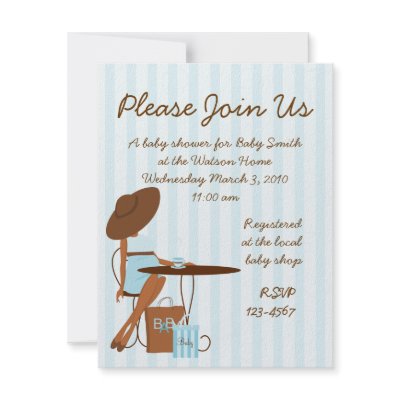 Baby Tea Custom Invitation by trennea